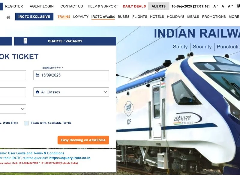 Aadhaar now a must for online train ticket bookings in the first 15 minutes, says Indian Railways