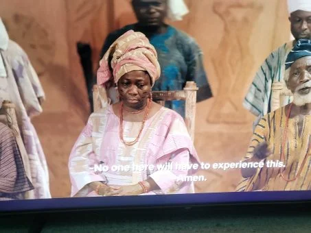 Abike Dabiri Erewa appears in Anikulapo: The Ghoul Awakens