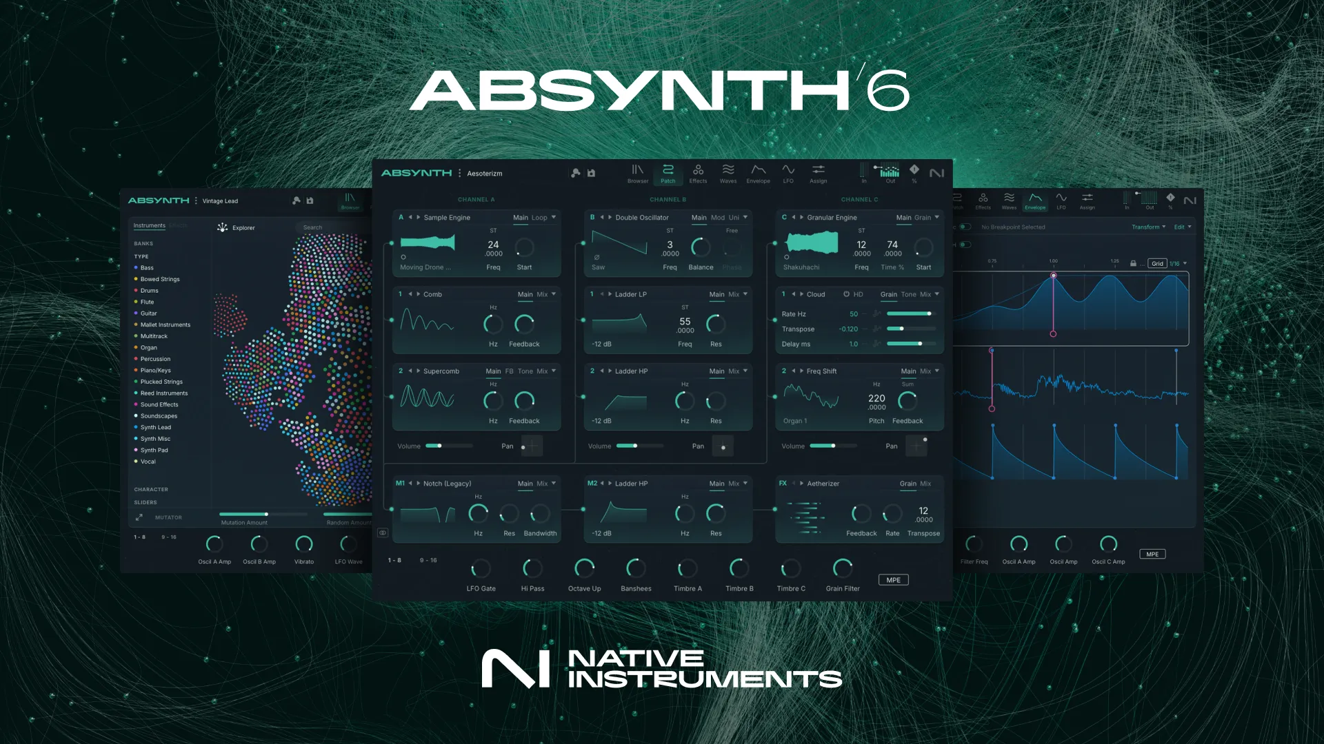Absynth 6 arrives reimagined, AI and MPE take charge