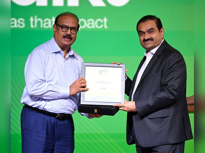 Adani rolls out Green Talks, hands Bharat Biotech boss Lok Kalyan award