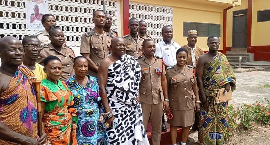 Agona West Fire Crew Forced to Ride Okadas