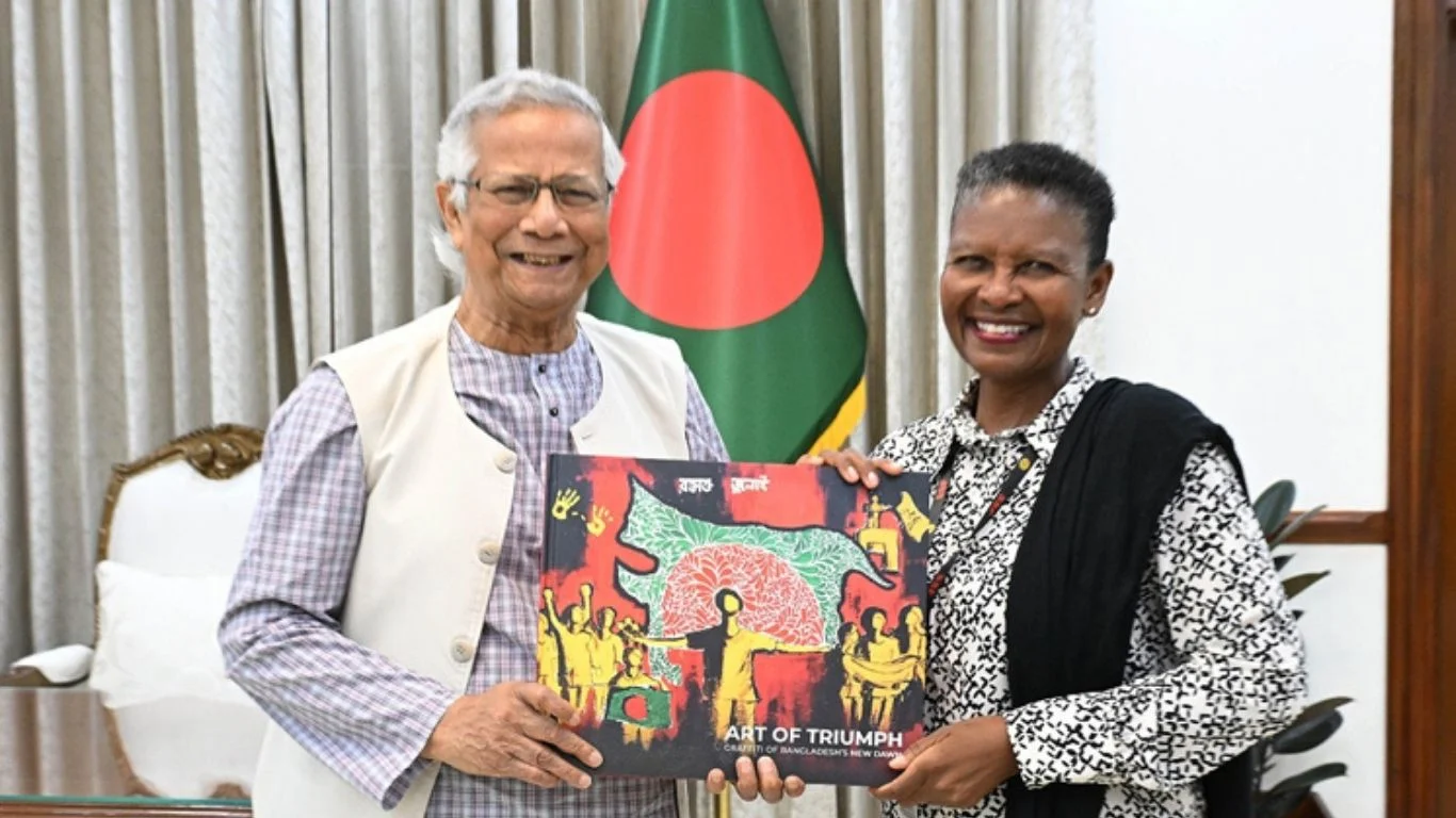Alice Mogwe, Yunus call for action on Bangladesh rights
