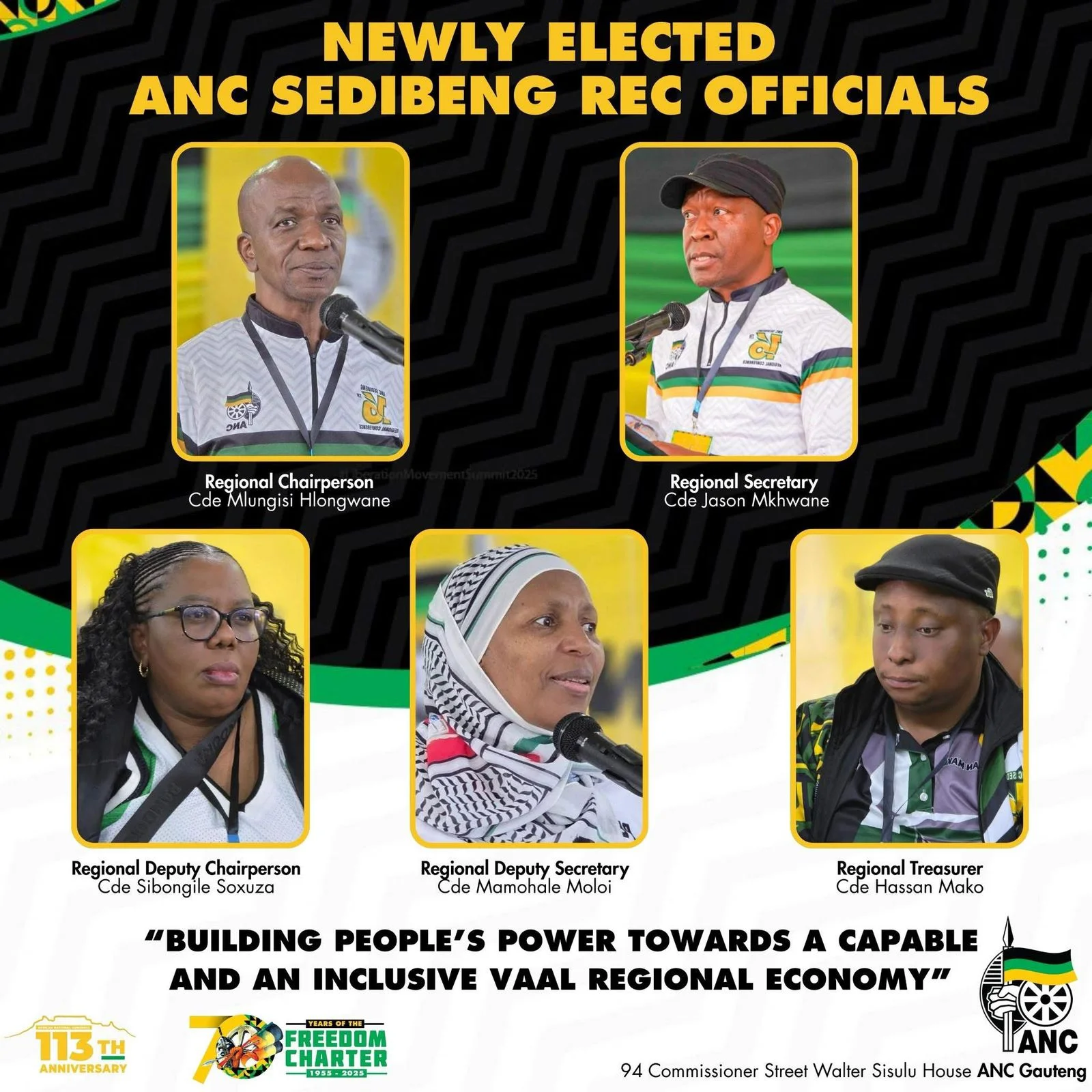 ANC hails Sedibeng win as struggling Vaal waits for jobs