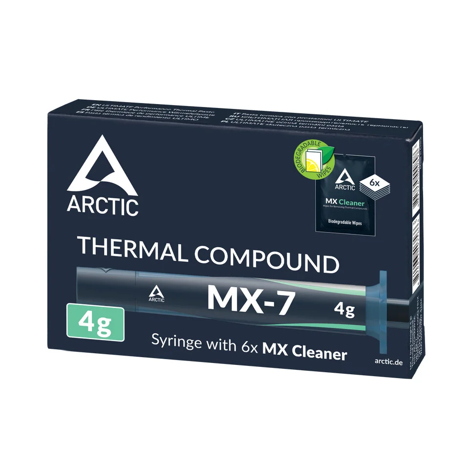ARCTIC MX-7 paste oozes in, cools everything from CPUs to consoles