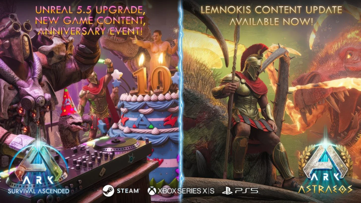 ARK Survival Ascended Gets Unreal Upgrade