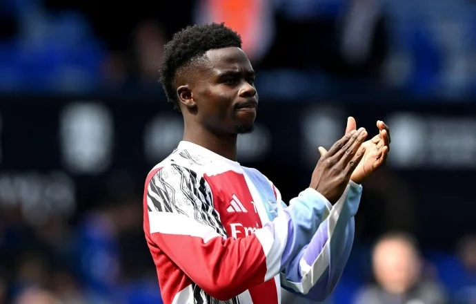 Arsenal nears deal to make Saka one of club's top earners