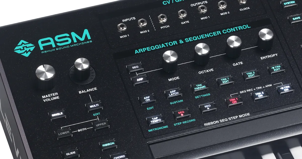 ASM drops Leviasynth with 8 oscillators and hybrid guts