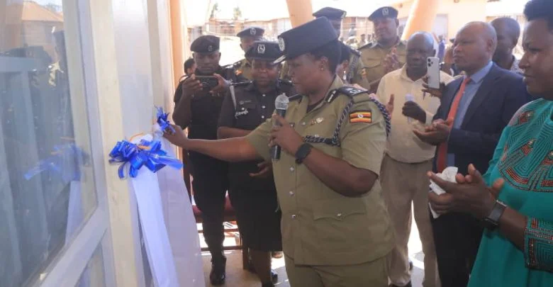 Assistant Inspector Namutebi Opens Bukwo Police Headquarters