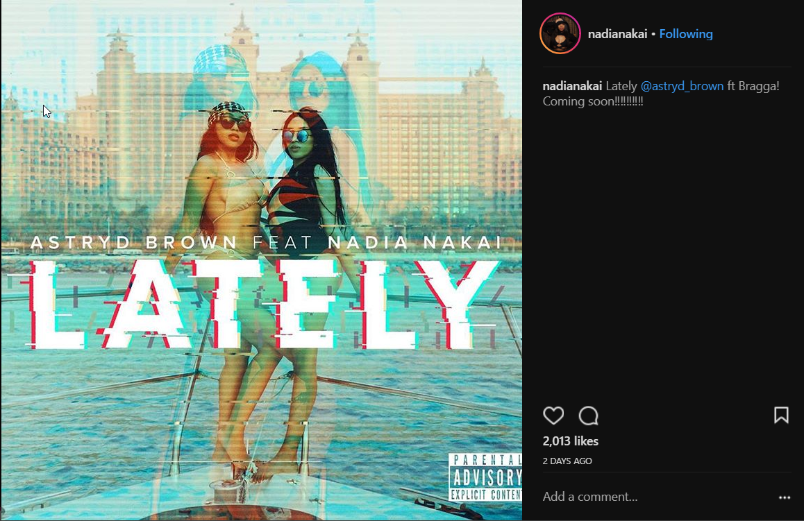 Astryd Brown - Lately featuring Nadia Nakai.png