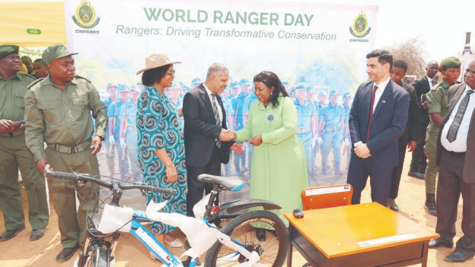 Auxillia Mnangagwa crowns rangers as Chinhoyi heroes