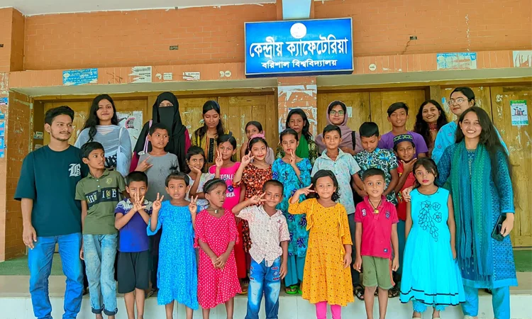 Baatighar rebels in Barishal, led by Asha Moni, electrify Manta youth