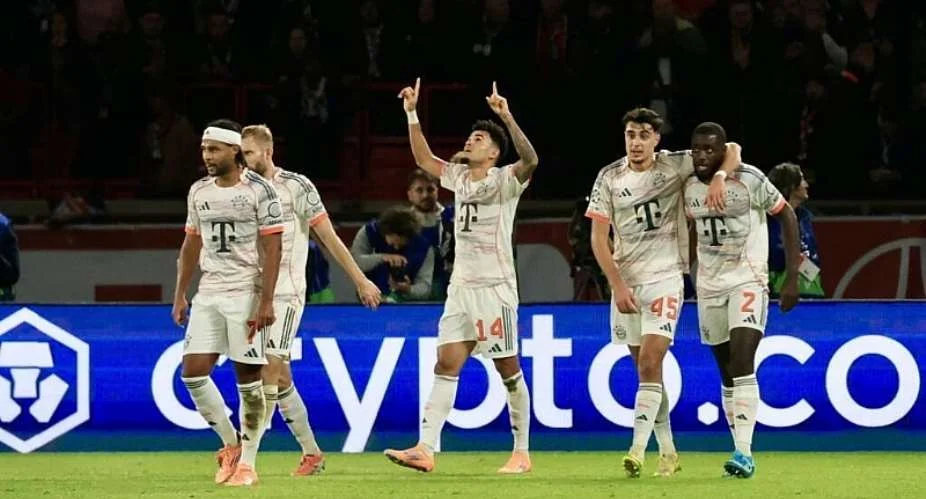Bayern edge PSG 2-1 to stay perfect in Champions League