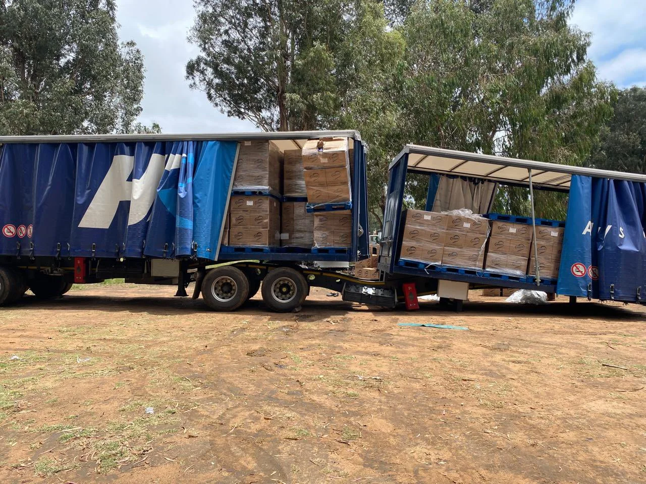 Benoni hijack - R1.2m load found, seven held