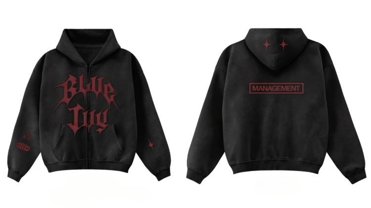 Beyoncé drops the Manager Blue hoodie
