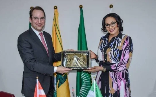 Bianca Odumiegwu Ojukwu and Nikolaus Marschik deepen ties