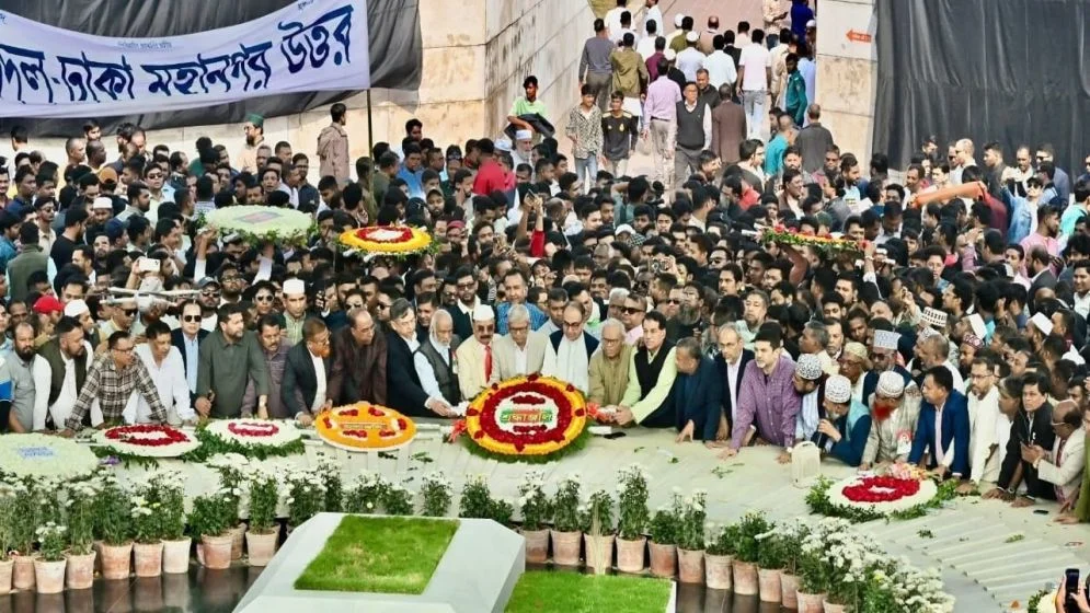 BNP goes full nostalgia mode at Ziaur Rahman’s grave