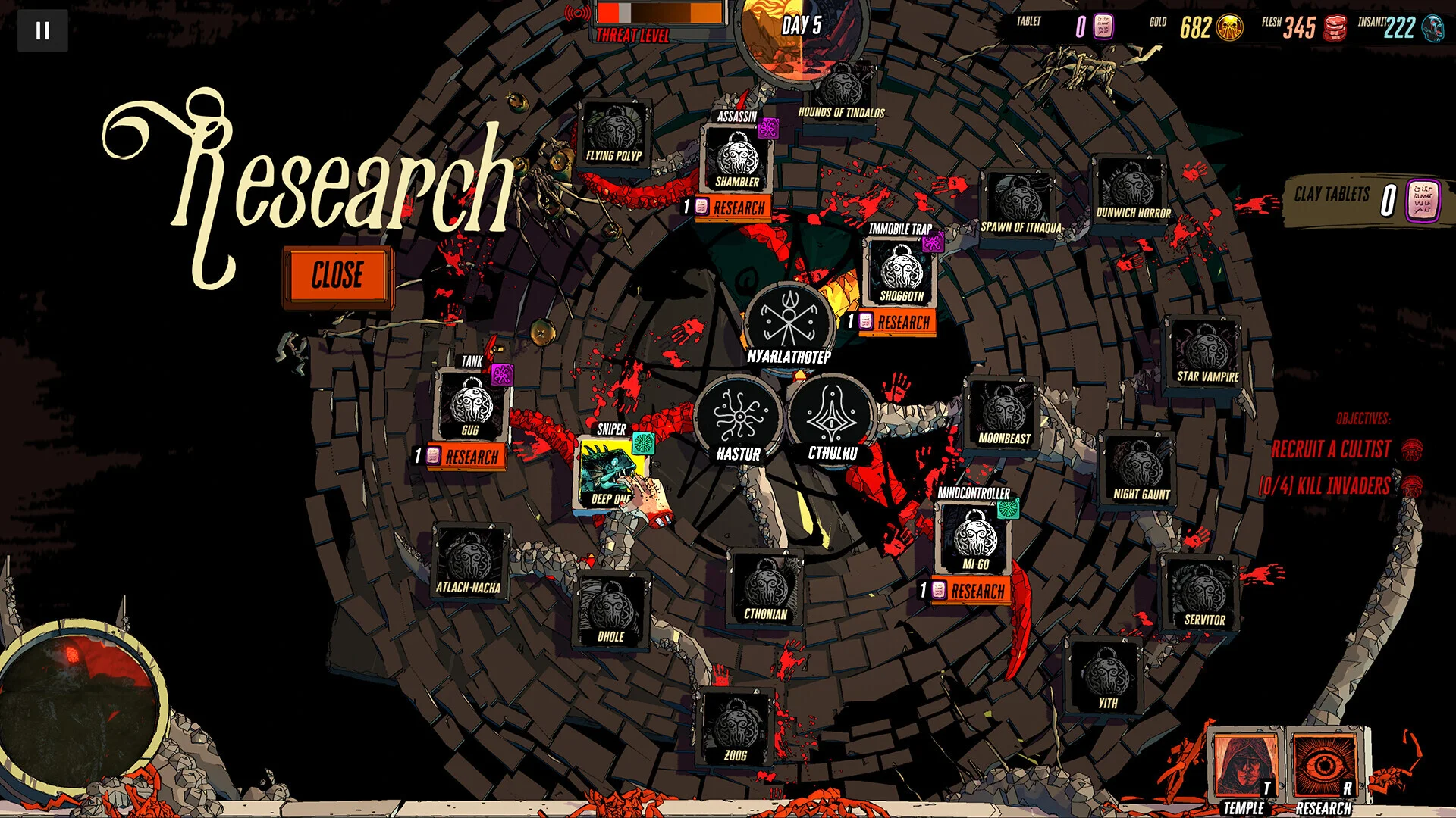 Boss your own cult in Cthulhu Keeper