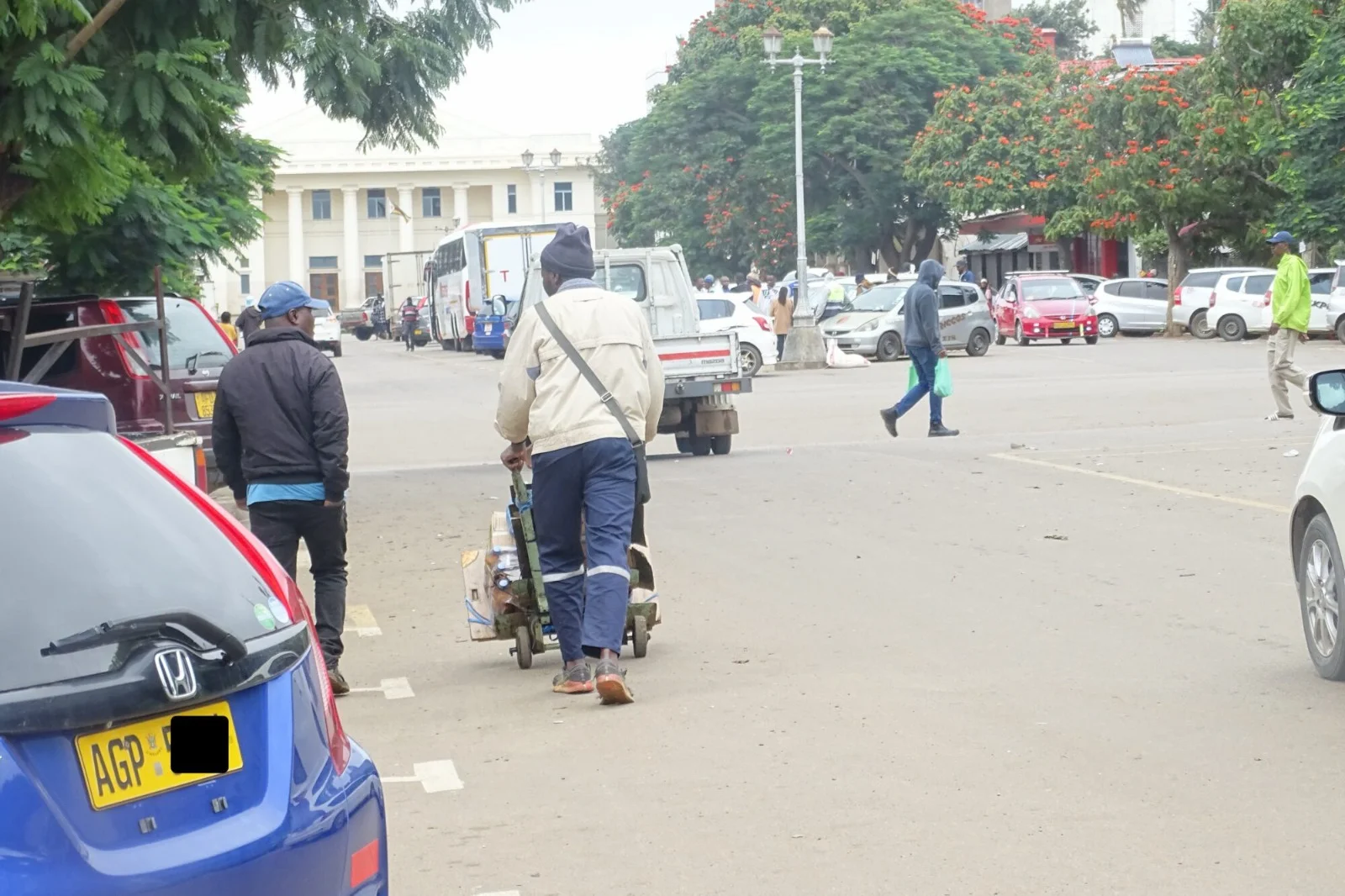 Bulawayo cart vendors swap pushcarts for wheelbarrows
