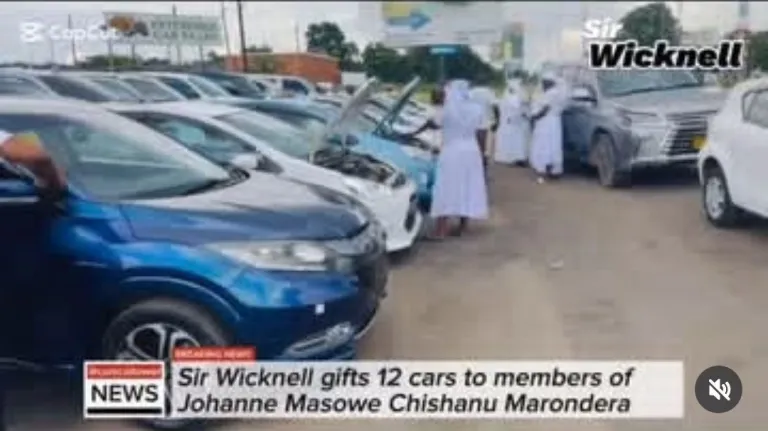 Businessman Gifts Cars to Johanne Masowe Members