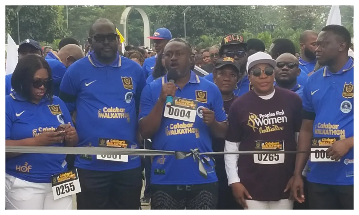 Calabar walkathon, Ayambem urges care for autistic children