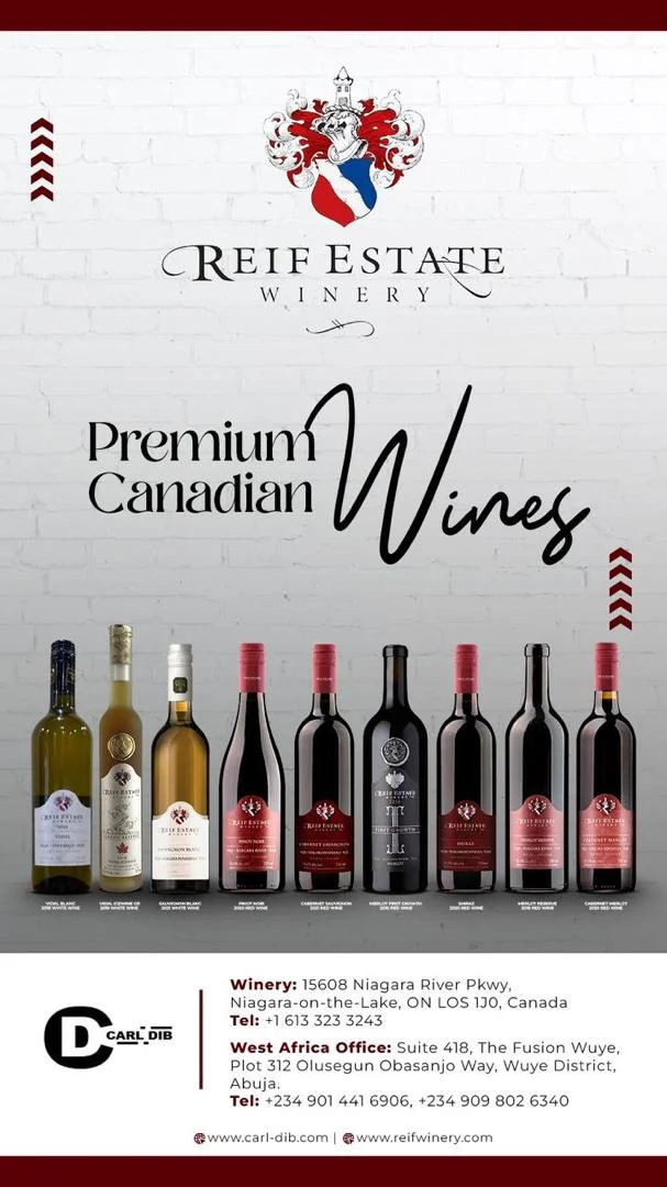 Canadian wines debut in Nigeria, elegance meets demand