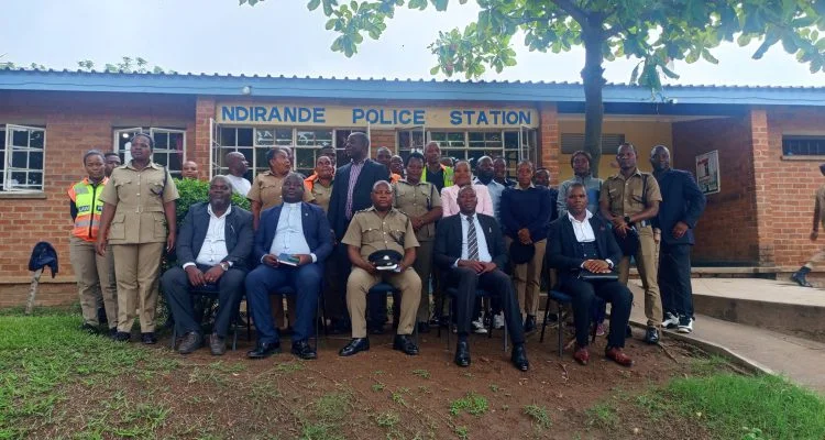 Chaplains visit Ndirande station with a message of hope