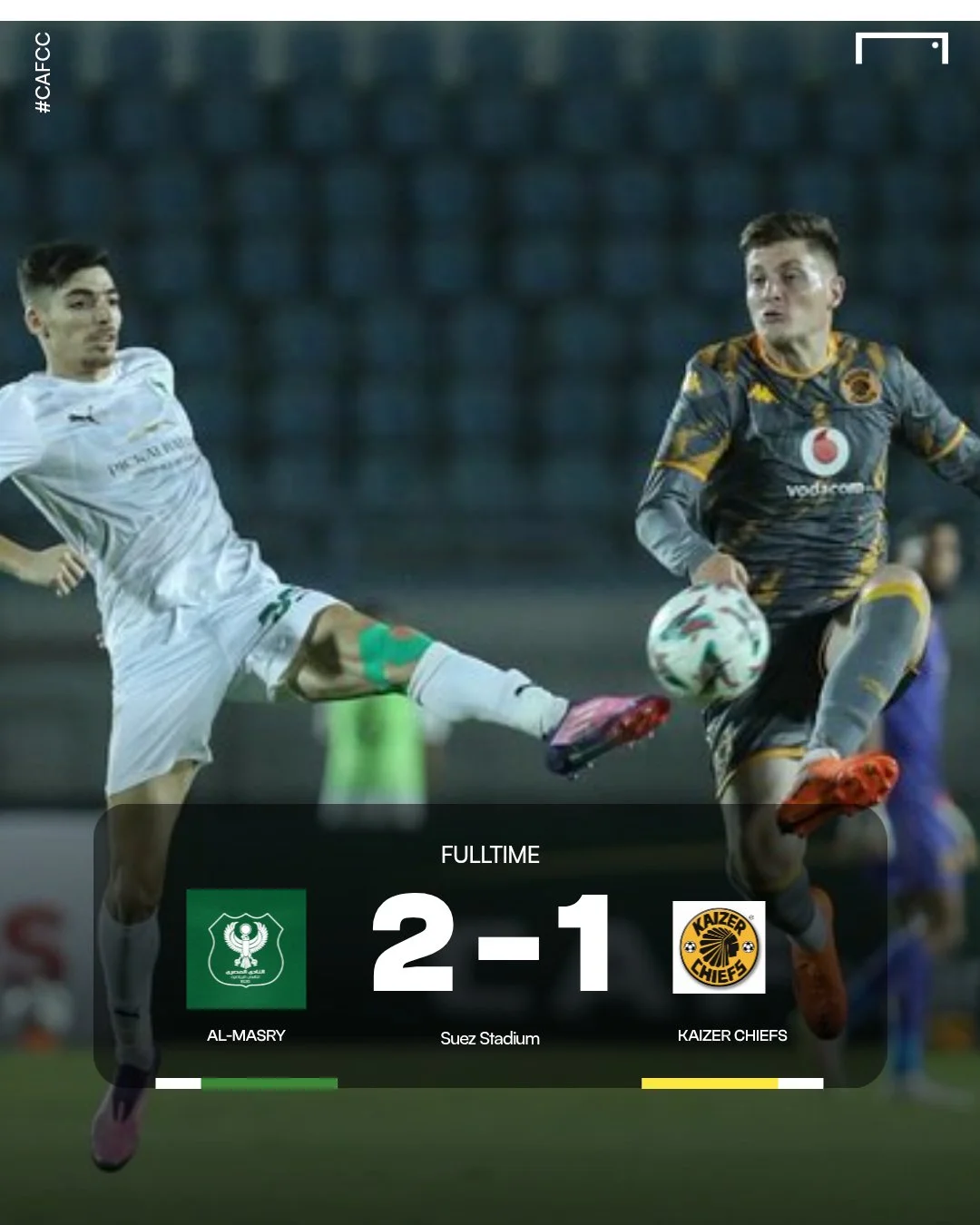 Chiefs slump to late defeat as CAF dream stutters again
