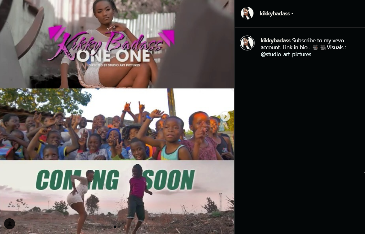 Christabell Stembeni Mahlungwa - Kikky Badass - 'One One' Music Video.png