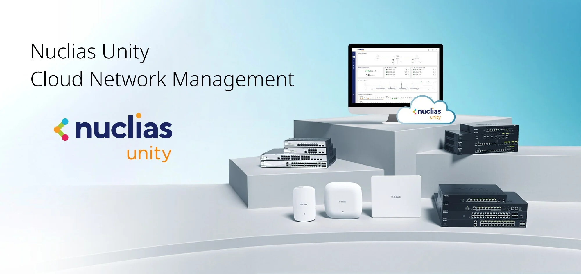 D-Link drops free cloud platform, Nuclias Unity unifies networks