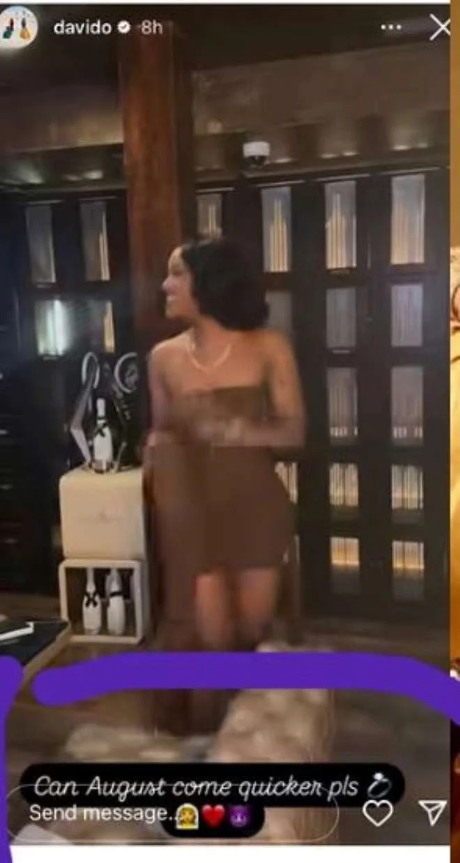 Davido Begs August for Miami White Wedding