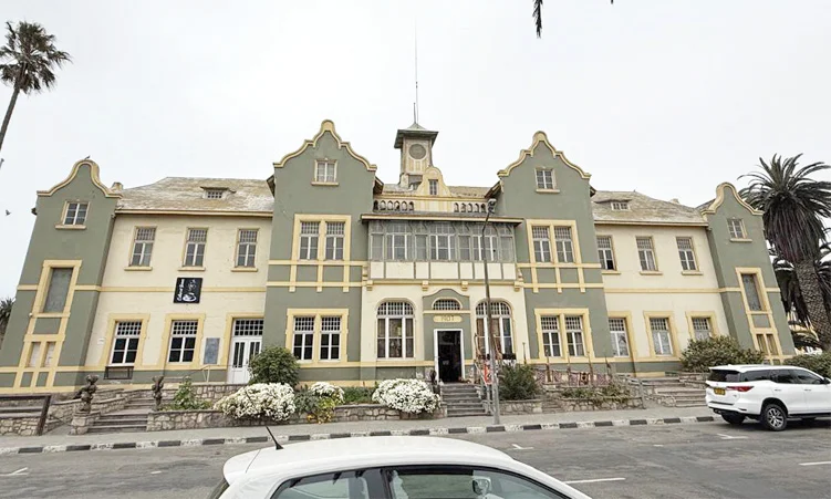 Developer warns historic Swakopmund post office poses safety risk