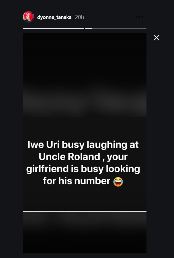 Dyonne Tafirenyika Post About Uncle Roland Muchegwa.png