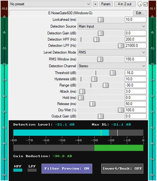 E-NoiseGate600 debuts, tight gating meets slick controls