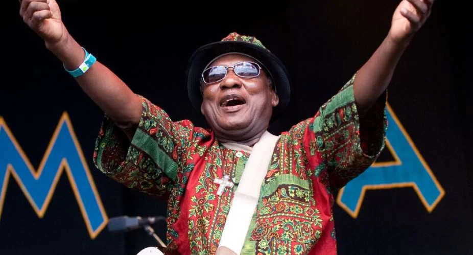 Ebo Taylor mourners gather in Saltpond for a one-week memorial