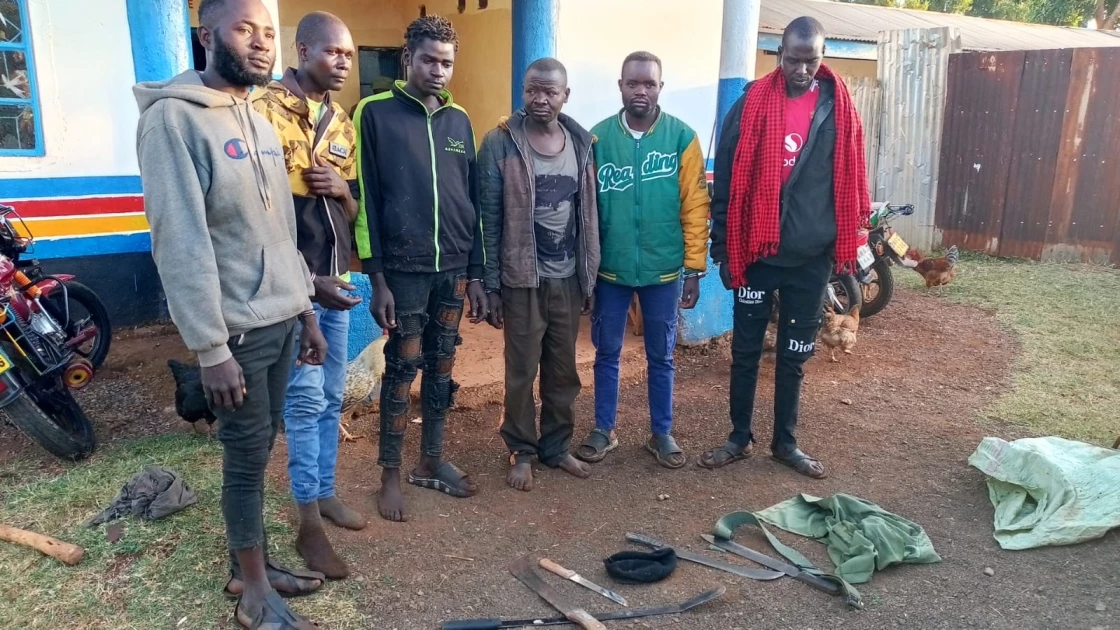 Fake soldiers trade jungle belts for handcuffs in Endebess