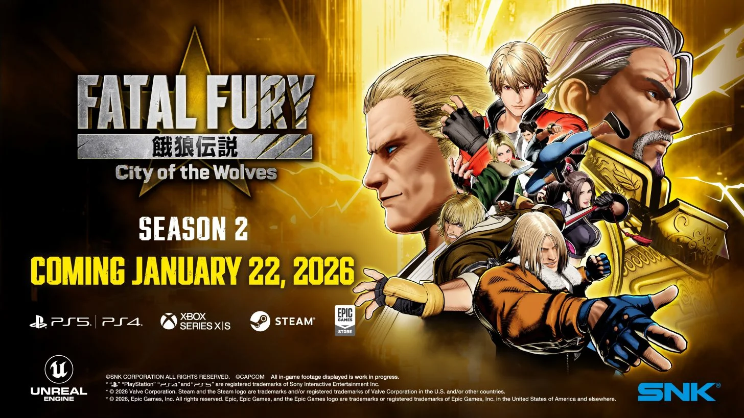 Fatal Fury S2 preps Krauser, Kenshiro tease