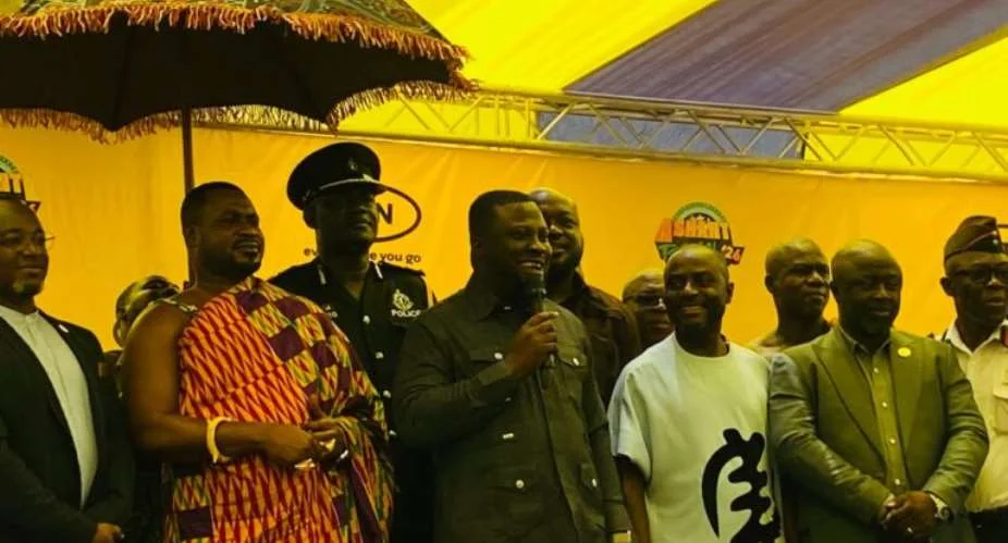 Frank Amoakohene praises MTN Ghana for Ashanti Fest