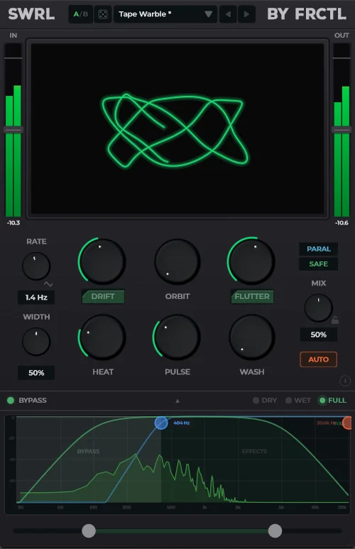 FRCTL Audio adds A/B compare to SWRL v1.1.0