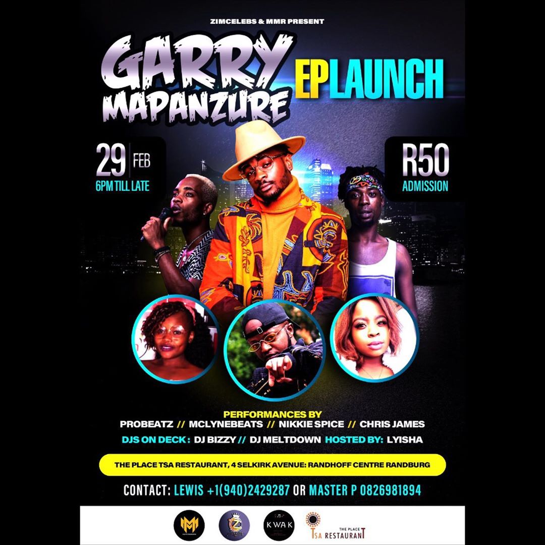 Garry Mapanzure EP Album Launch (Zimbabwe Music).jpg