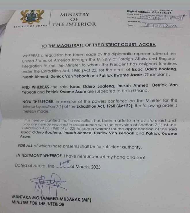 Ghana Scam Squad Flown to US for Fraud