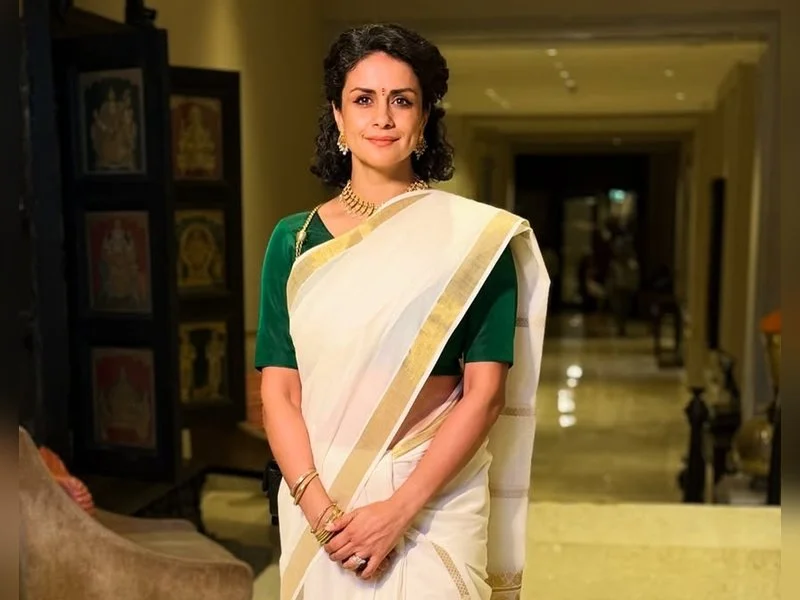Gul Panag schools son Nihal in Onam and Pallanguzhi