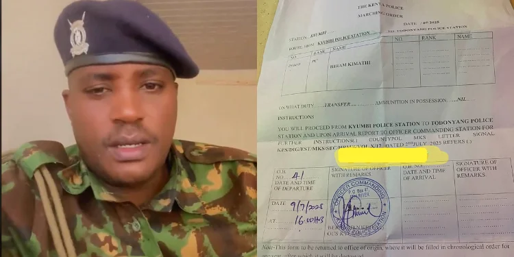 Hiram Kimathi defies NPS move to Tondonyang, Turkana County exile