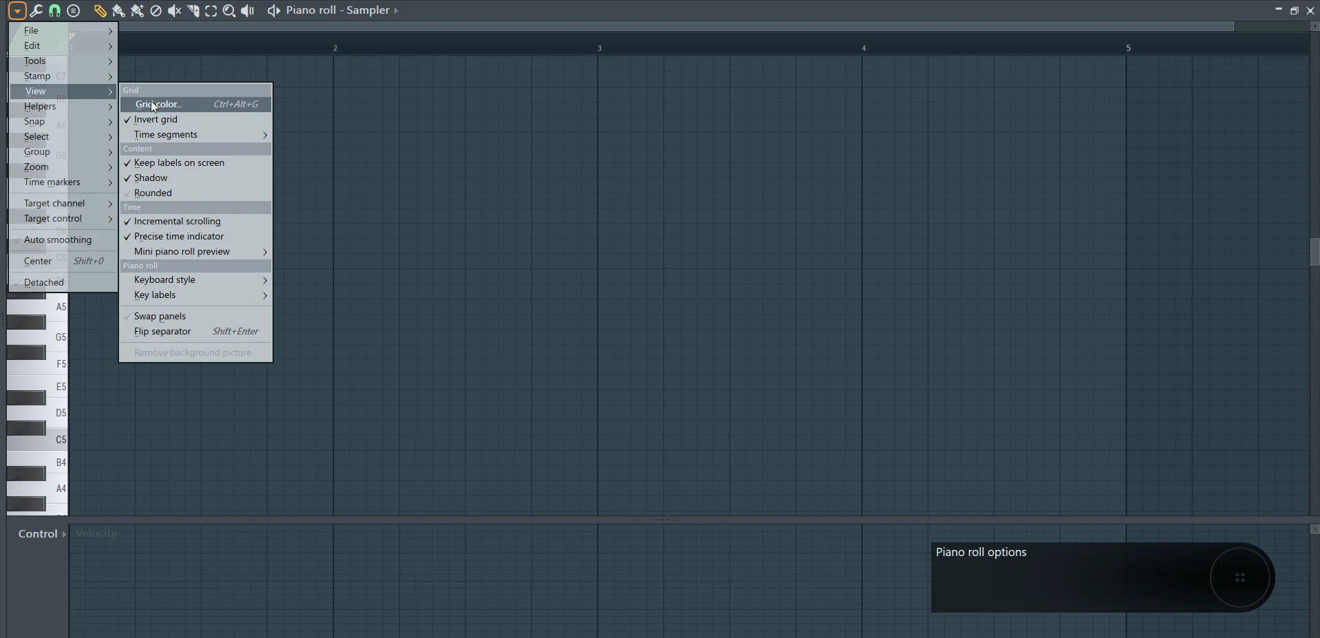 How To Change The Background Color of FL Studio's Piano Roll and Playlist_2 (Grid Color).png
