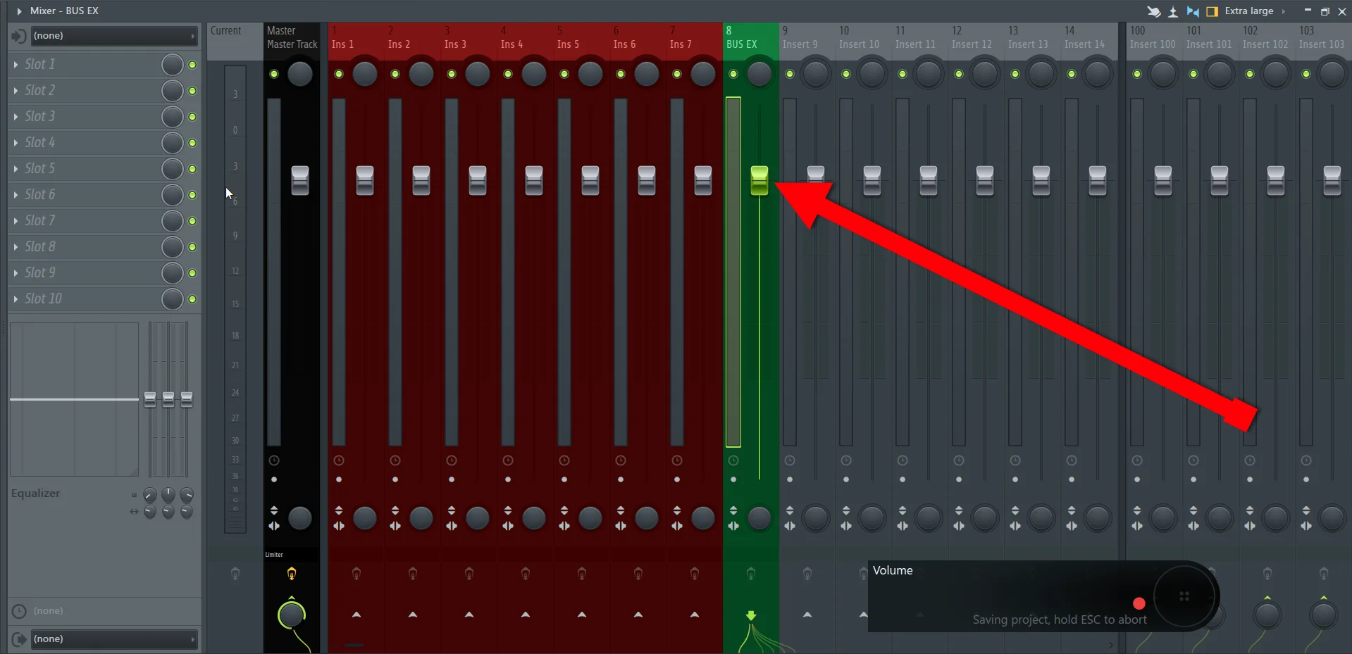 How To Create A Bus Or A Group Channel in FL Studio DAW IMG2 (Empty Mixer Track).png