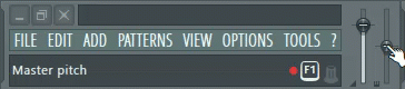 How To Tune FL Studio To 432Hz (Moving The Master Pitch Slider).gif
