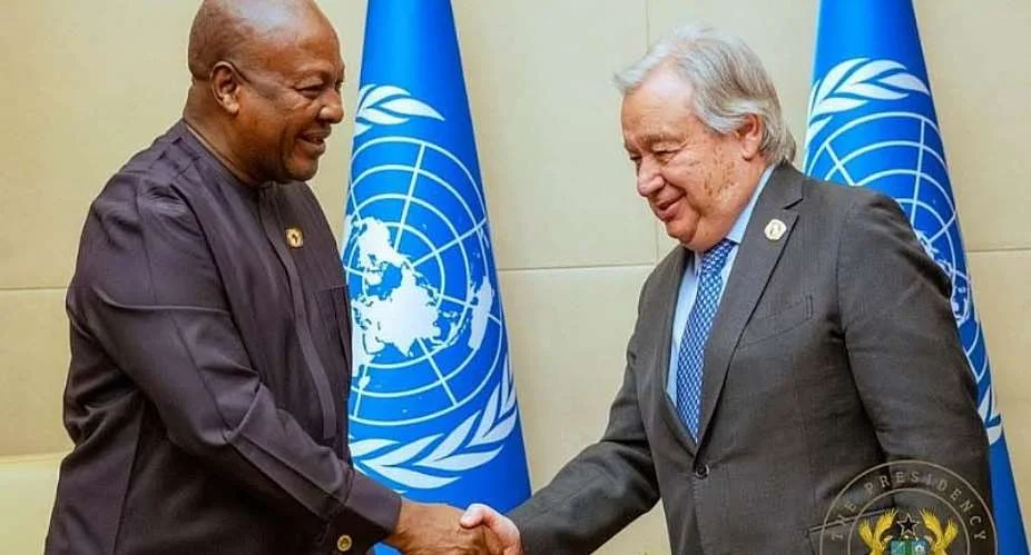 John Mahama seeks UN slave trade crime status