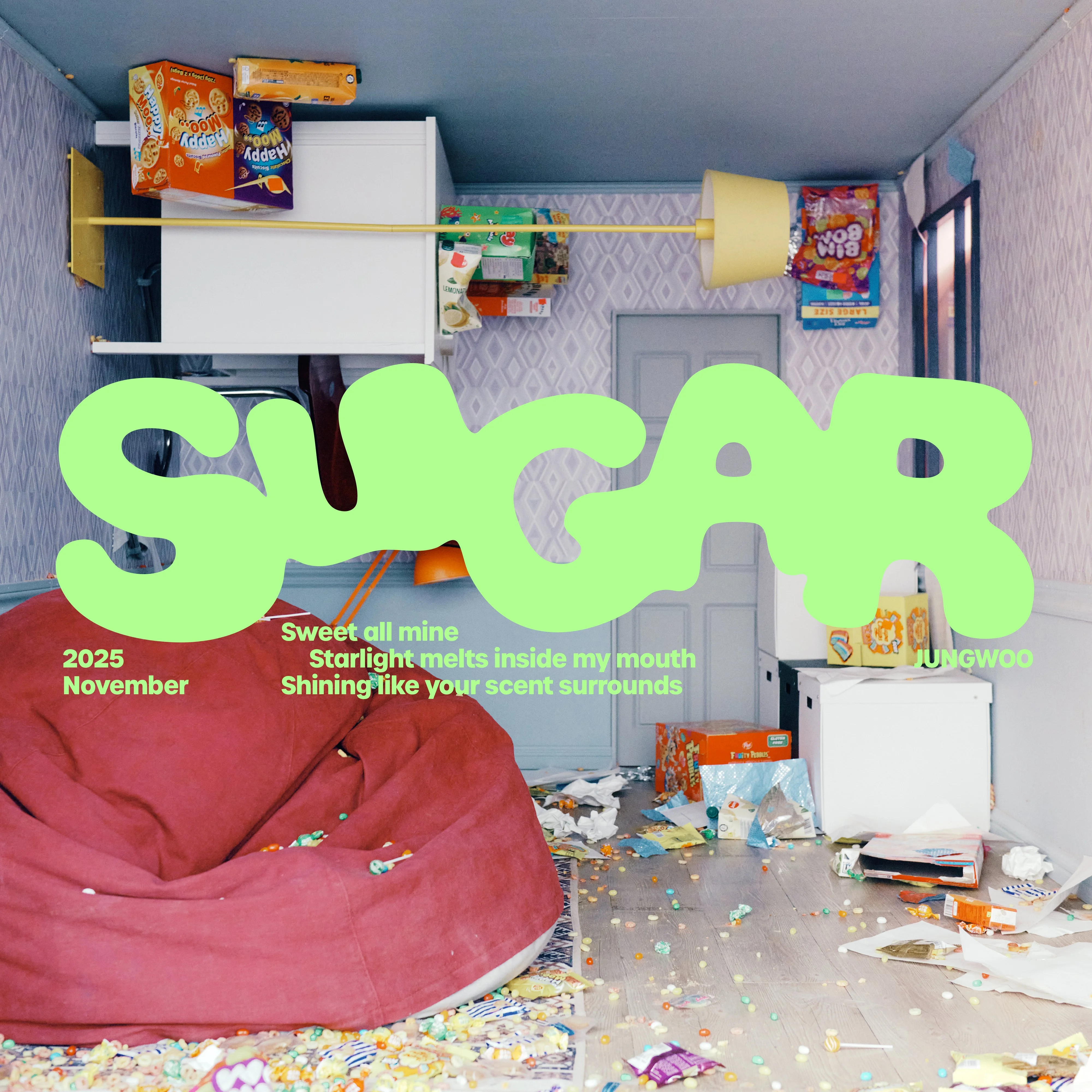 Jungwoo announces solo debut with 'SUGAR' this week