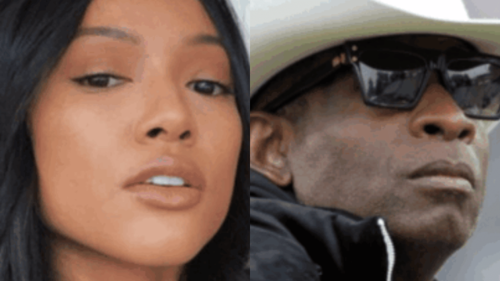 Karrueche Tran supports Deion Sanders during surgery recovery