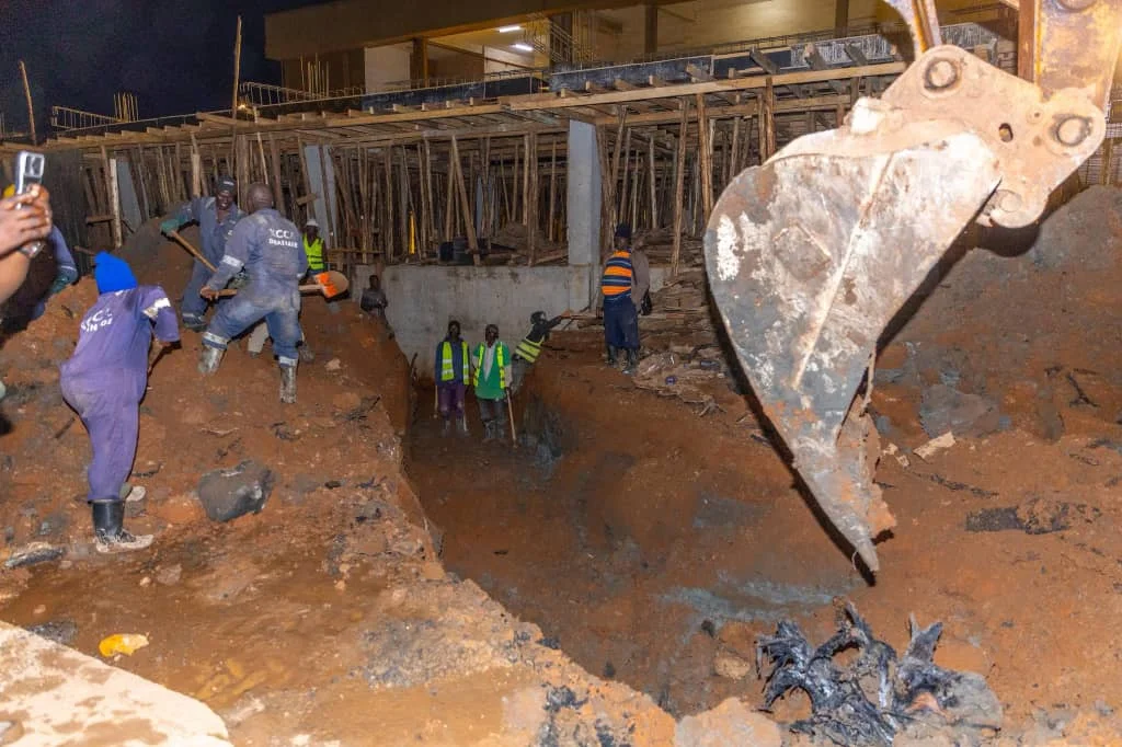 KCCA starts Allen, Ssebaana drainage works to curb floods