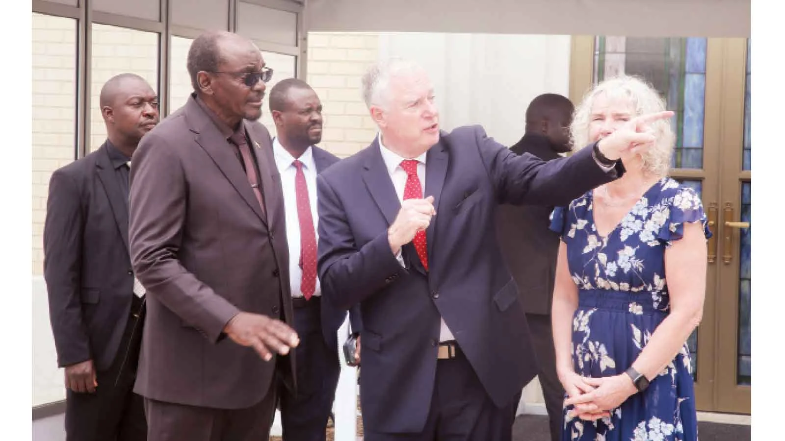 Kembo Mohadi hails church partnership after temple visit
